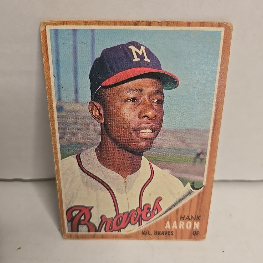 1962 Topps - Hank Aaron #320 Very Good
